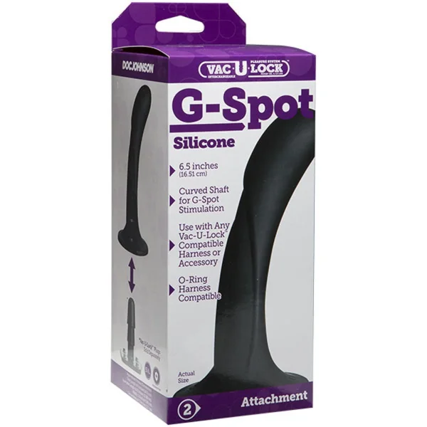 Vac-U-Lock™ - G-Spot Silicone - Black