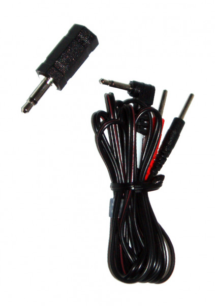 3.5mm/2.5mm Jack Adaptor Cable Kit - Electric Shock Sex Toy