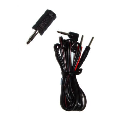 3 5mm 2 5mm Jack Adaptor Cable Kit Electric Shock Sex Toy