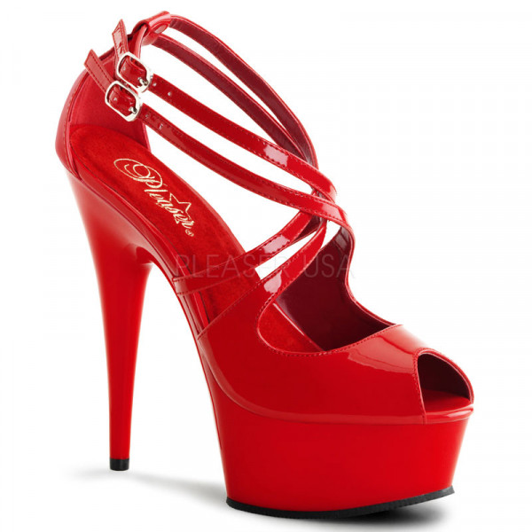 DELIGHT-612 - 6" Heel, 1 3/4" PF Sandal