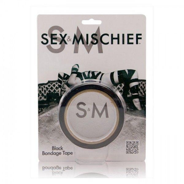 Sportsheets S&M Bondage Tape - Black