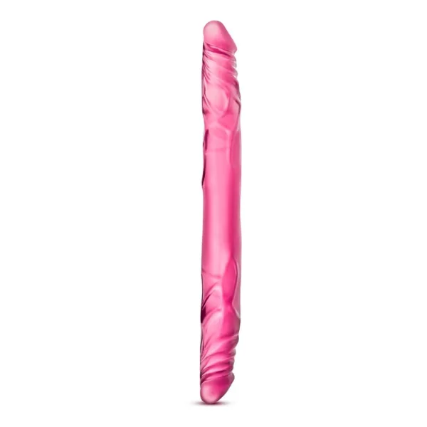 B Yours 14" Double Dildo - Pink