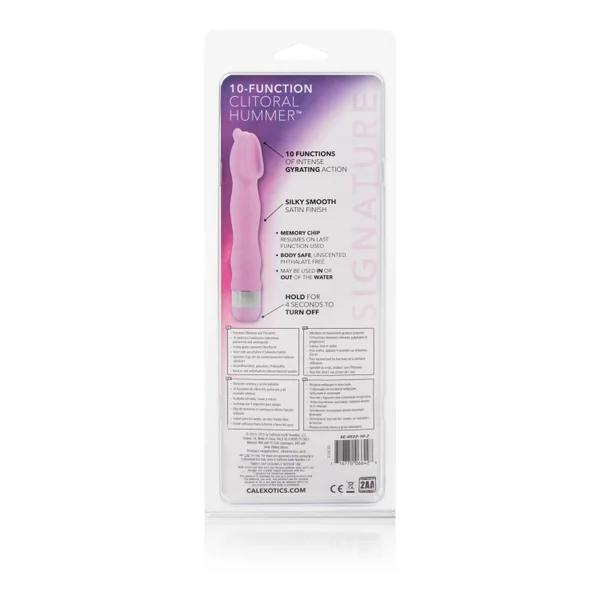 10 Functional Clitoral Hummer - Pink — image 15 of 18