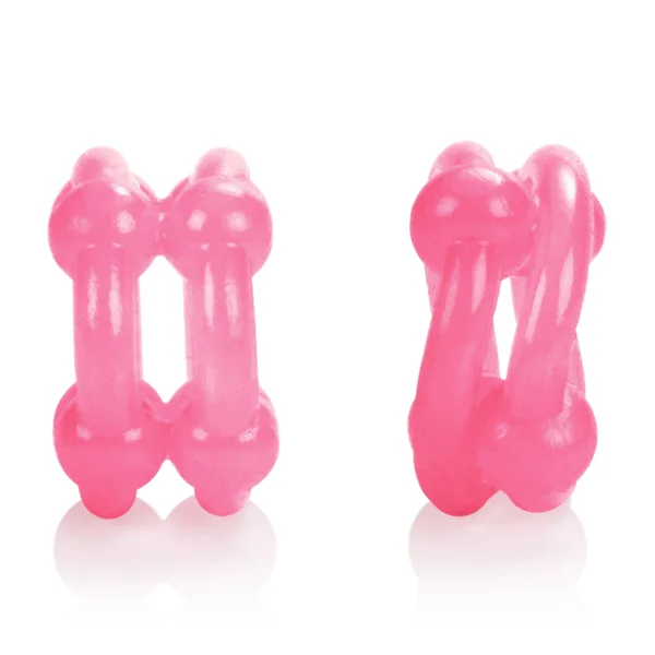 Island Rings - Double Stacker - Pink — image 16 of 18