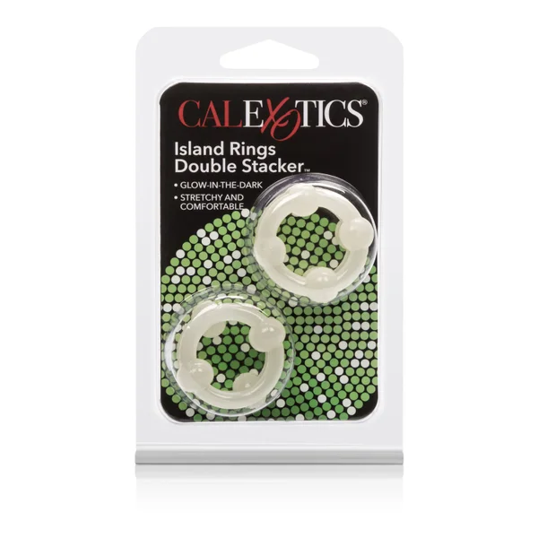 Island Rings Double Stacker - Glow-in-the-Dark — image 15 of 16