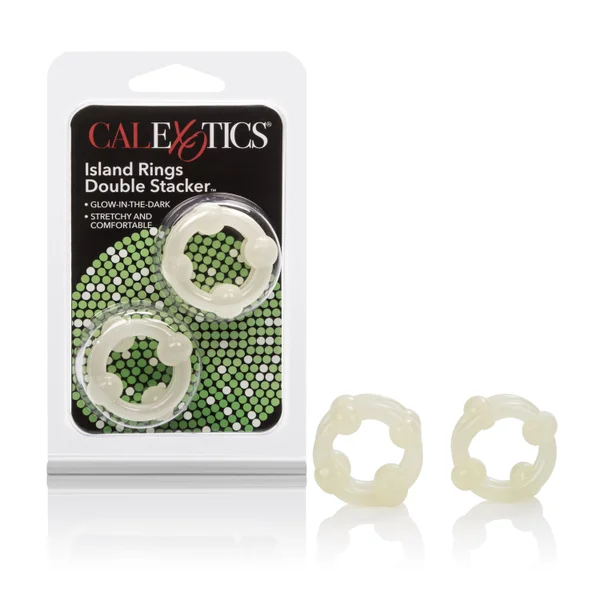 Island Rings Double Stacker - Glow-in-the-Dark — image 14 of 16
