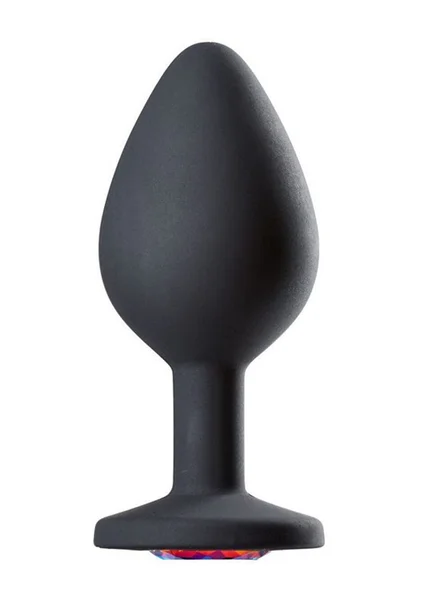 Cloud 9 Novelties Gems Jeweled Silicone Anal Plug  - Small — image 8 of 12