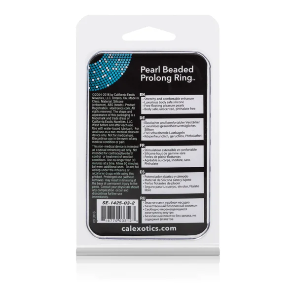 Pearl Beade Prolong Rings - Smoke — image 8 of 10