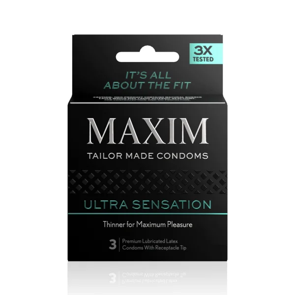 MAXIM Ultra Sensation Condoms - 3PK