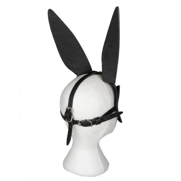 Bondara Lola Faux Leather Rabbit Mask — image 4 of 4