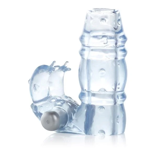 3 Way Double Dolphin Blue Waterproof Vibrator — image 5 of 8