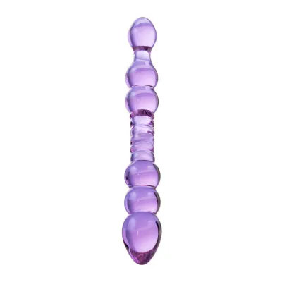 Sexus Glass Dildo Mauve 22 8cm