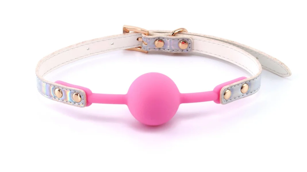 Cosmo Bondage Ball Gag Rainbow