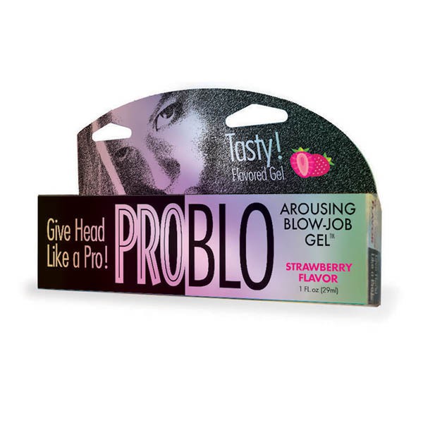 Pro Blow Oral Pleasure Gel Strawberry Flavoured - 29 ml (1 oz) Tube