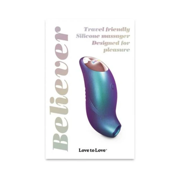 Clitoral Stimulation: Love To Love Believer Iridescent Turquoise
