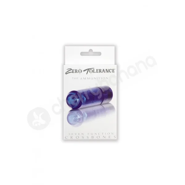 Crossbones The Ammunition Blue Bullet Vibrator