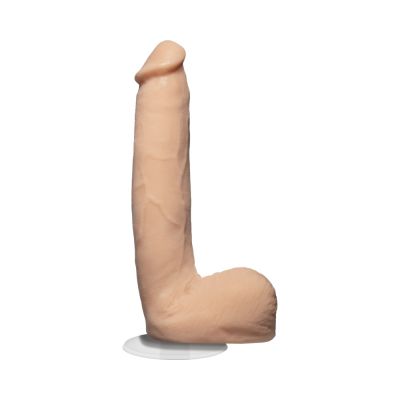 Signature Cocks Pierce Paris 9 Inch Ultraskyn Cock With Removable Vac u lock Suction Cup Vanilla