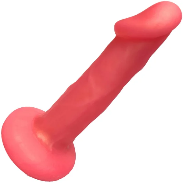 Shilo Pack And Play Silicone Dildo by New York Toy Collective - Rose Gold