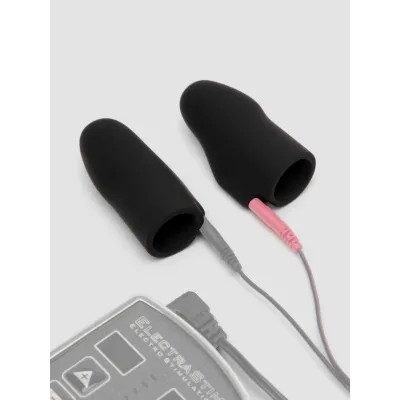 ElectraStim Silicone Noir Electro Finger Sleeves
