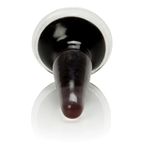 Crystal Cote Silicone Butt Plug Black — image 7 of 8