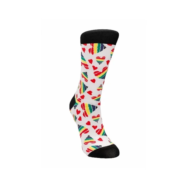 Shots Socks Happy Hearts M/l