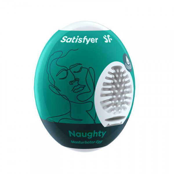 Satisfyer EGGCITED Self-Lubricating Masturbator Egg — image 4 of 6