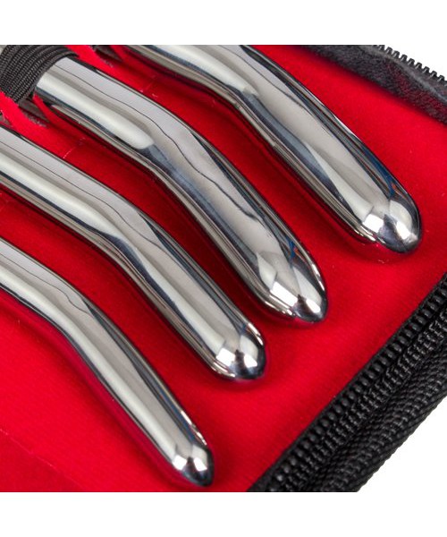 Torment Stainless Steel Set of Eight Pratt Urethral Sounds — image 6 of 6