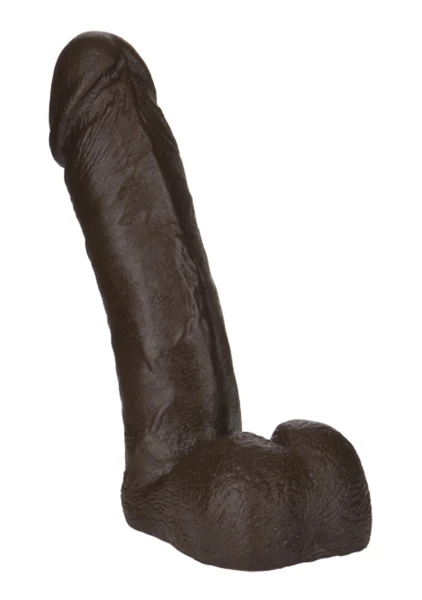 Doc Johnson Vac-U-Lock 8" Realistic Cock - Chocolate