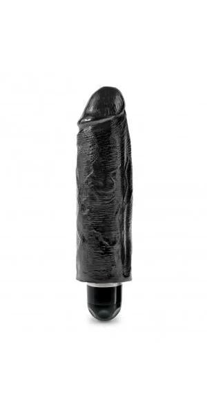 King Cock 6 inches Vibrating Stiffy Black — image 4 of 6