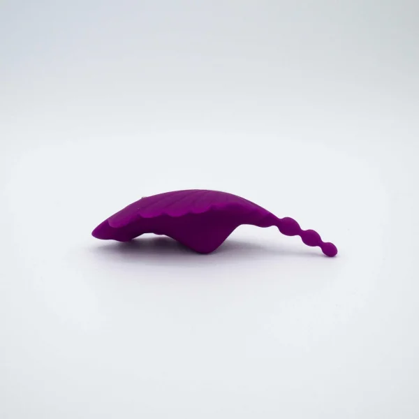 Shell Yeah! Remote Controlled Wearable Panty  Vibrator - Purple