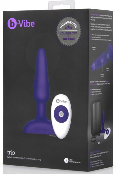 Trio Vibrating Butt Plig