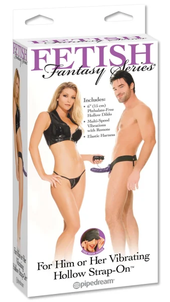 Fetish Fantasy Series Vibrating Hollow Strap On