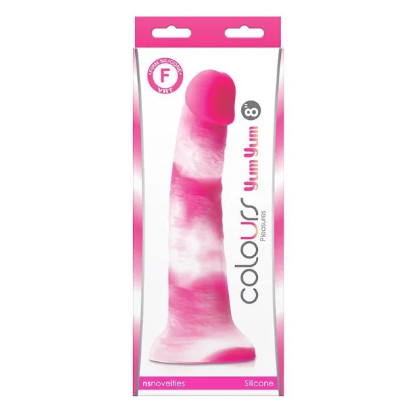 Colours Yum Yum 8 Inch Dildo Pink