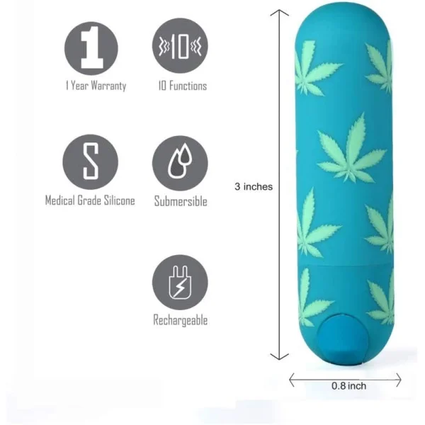 Maia 'Jessi 420' Rechargeable Mini Bullet
