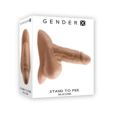 Realistic Dildos Gender X Stand To Pee Silicone Medium