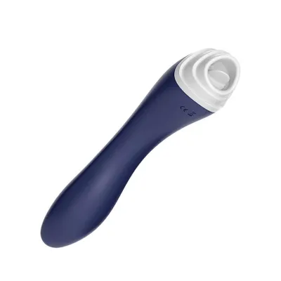 Liesel Licking G spot Vibrator Blue 7 5 Inch