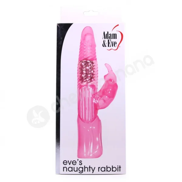 Eve's Naughty Rabbit Pink Vibrator