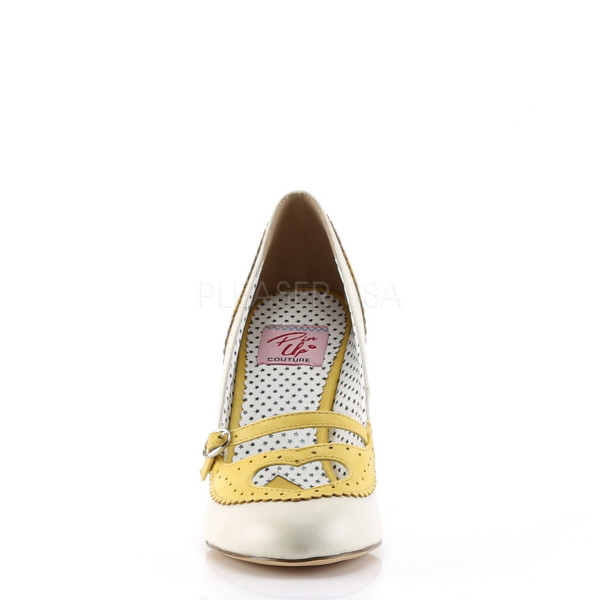 3 3/4 inches Cone Heel Maryjane Pump — image 2 of 12