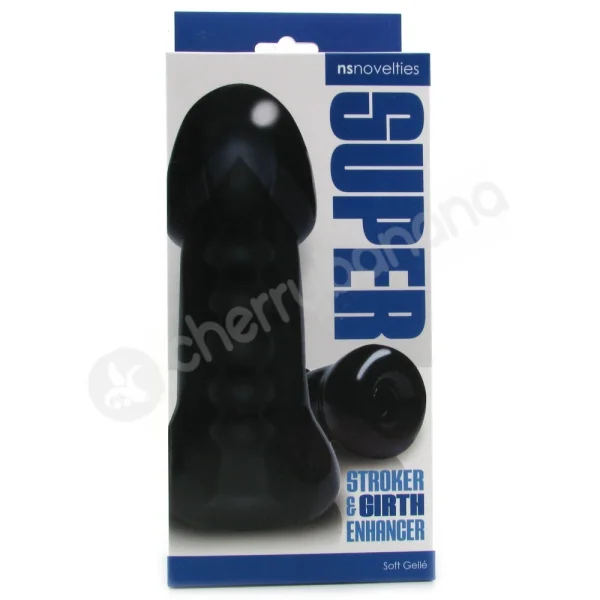 Black Super Stroker & Girth Enhancer