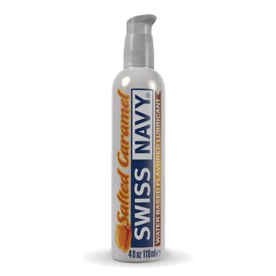 Swiss Navy Salted Caramel Flavored Water Based Lube 4oz