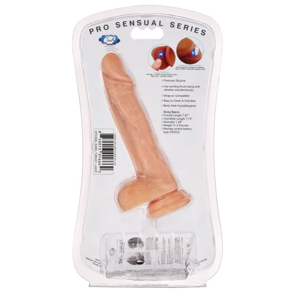 Cloud 9 Pro Sensual 7 Inch Swirl Thrust - Light