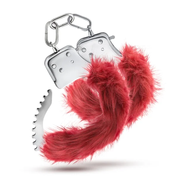 Temptasia - Plush Fur Cuffs - Burgundy — image 20 of 24