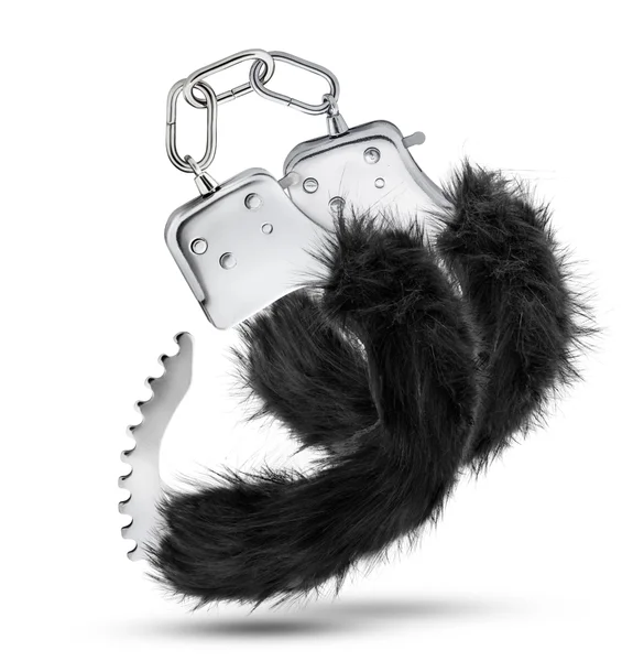 Temptasia - Plush Fur Cuffs - Black — image 24 of 25