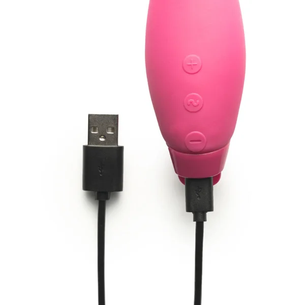 Je Joue Juno Waterproof Rechargeable Silicone G-Spot Vibrator -  Fuchsia