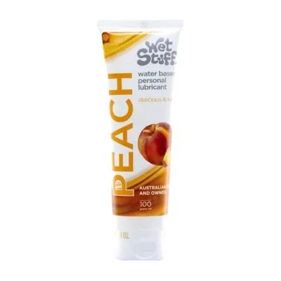 Wet Stuff Peach Waterbased Lubricant 100g 100g