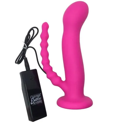 Silicone Dual Stimulation Vibrator