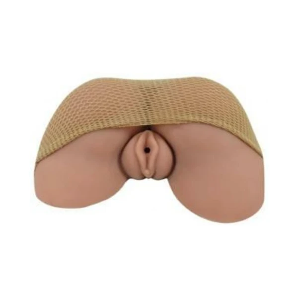 Life Sized Masturbators: Cloud 9 Realistic Pussy & Ass Body Mold W/spread Legs Tan