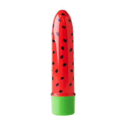 Joya Pattern Bullet Vibrator Watermelon Multi 5 Inch