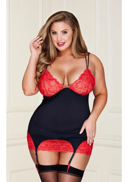 Lace Chemise Set