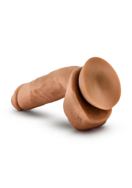 Dr. Skin Glide 8.5" Self-lubricating Dildo With Balls
